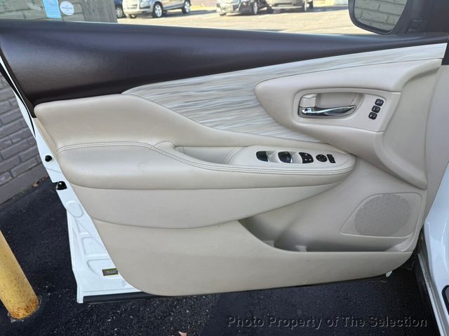 2018 Nissan Murano SL W/ NAVIGATION, APPLE CARPLAY, SUNROOF, LEATHER - 22940142 - 33