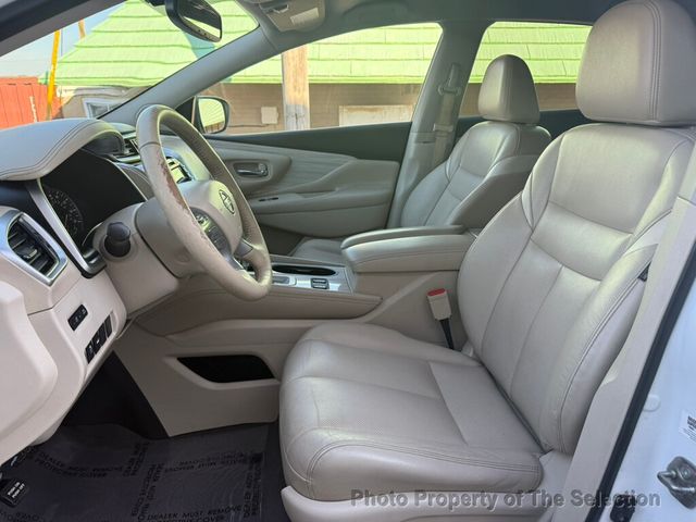 2018 Nissan Murano SL W/ NAVIGATION, APPLE CARPLAY, SUNROOF, LEATHER - 22940142 - 34