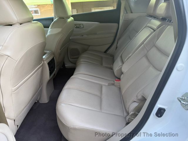 2018 Nissan Murano SL W/ NAVIGATION, APPLE CARPLAY, SUNROOF, LEATHER - 22940142 - 35