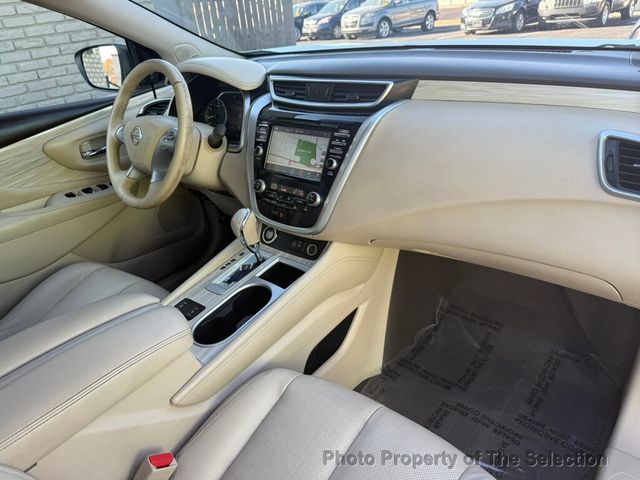 2018 Nissan Murano SL W/ NAVIGATION, APPLE CARPLAY, SUNROOF, LEATHER - 22940142 - 40