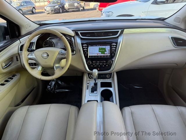 2018 Nissan Murano SL W/ NAVIGATION, APPLE CARPLAY, SUNROOF, LEATHER - 22940142 - 42