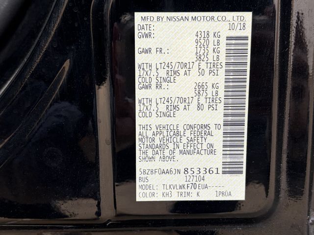 2018 Nissan NV Passenger 2018 Nissan Bus  - 22954729 - 32