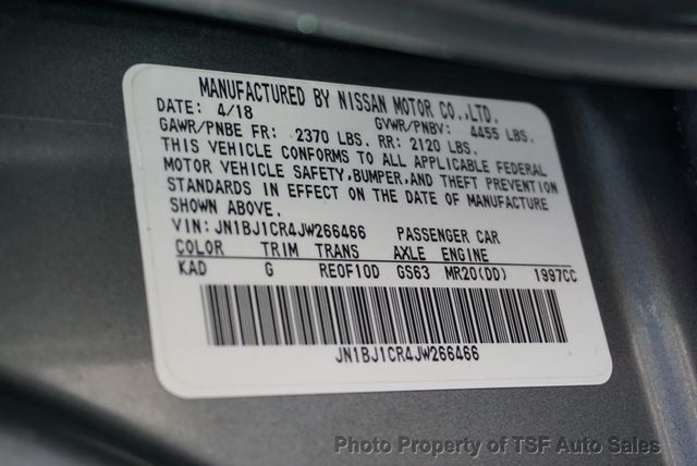 2018 Nissan Rogue Sport AWD SV - 22976446 - 25