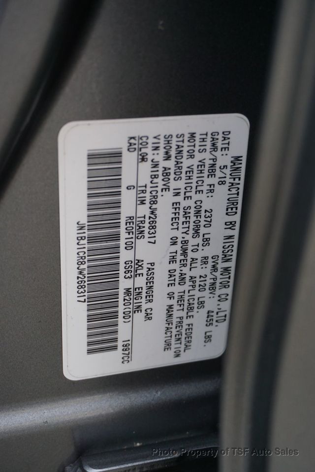 2018 Nissan Rogue Sport AWD SV - 22997436 - 34