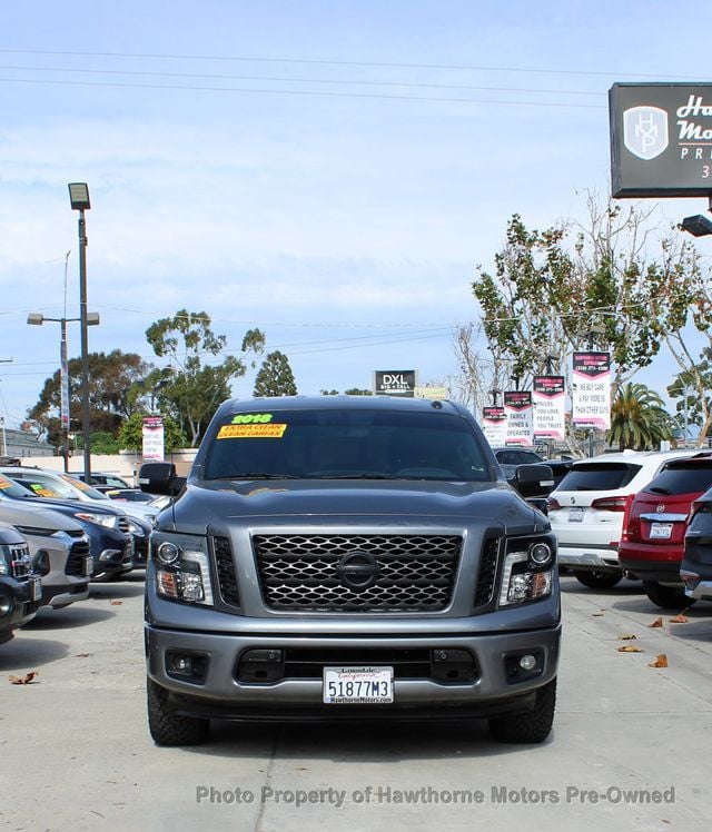 2018 Nissan Titan 4x2 Crew Cab SV - 22971285 - 2