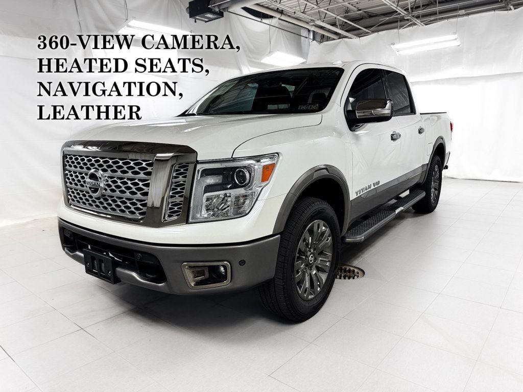 2018 Nissan Titan CREW CAB PLATINUM RESERVE 4X4 - 23075741 - 0