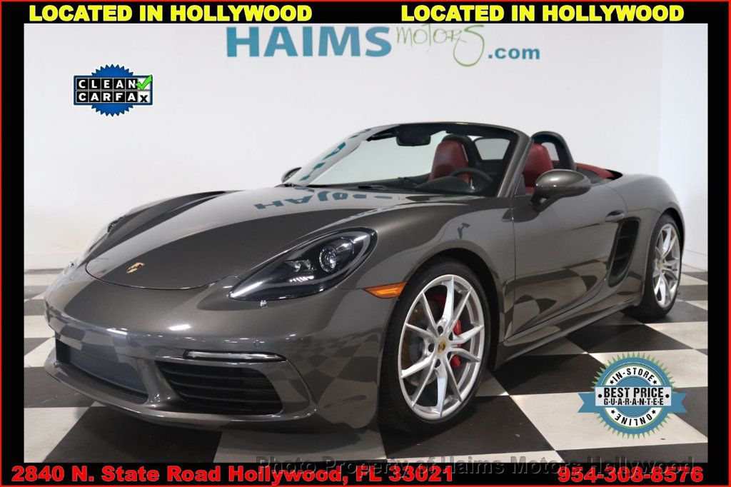 2018 Used Porsche 718 Boxster S Roadster at Haims Motors Serving Fort