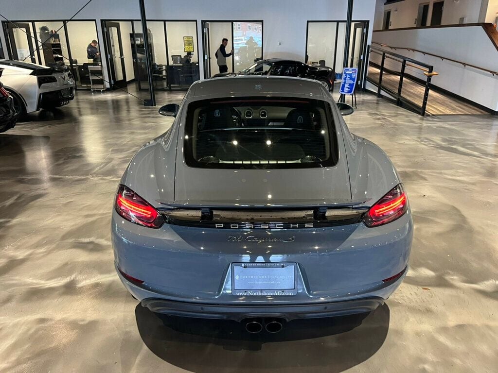 2018 Porsche 718 Cayman S/PremPkg/SportExhaust/NAV/PwrSportSeats14Way/Htd&CldSeats - 22613043 - 3