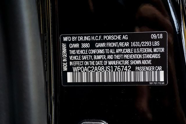 2018 Porsche 911 *991.2 GT3* *6-Speed Manual* *FAL* *Carbon Buckets* *PPF*  - 23035182 - 20