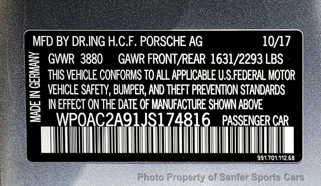 2018 Porsche 911 GT3 - 23055663 - 43