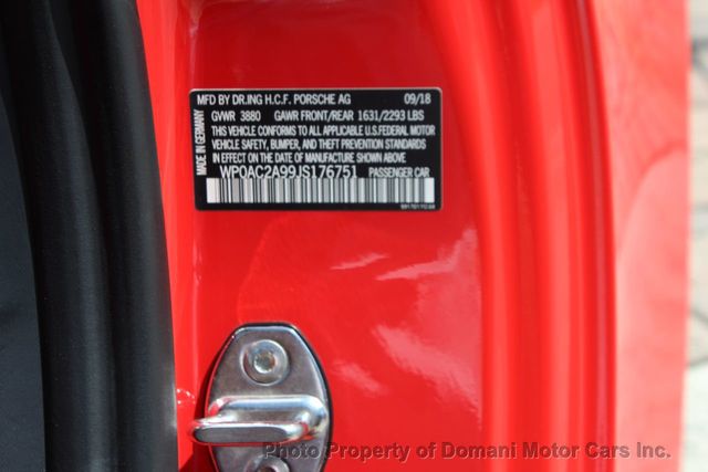 2018 Porsche 911 GT3,TRUE 6 -SPEED MANUAL,OVER $42K IN FACTORY OPTIONS - 21897680 - 8