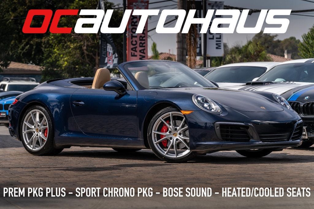 2018 Porsche 911 SPORT CHRONO PKG! PREMIUM PLUS PKG! - 22641776 - 0