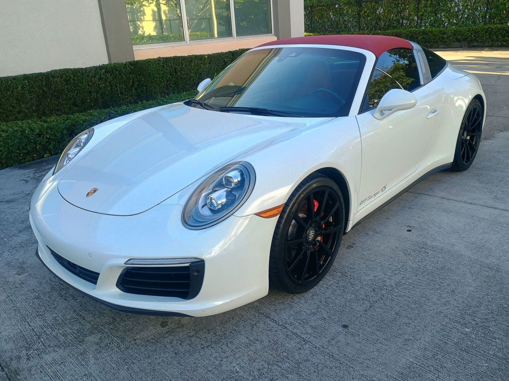 2018 Porsche 911 Targa 4S 1 Owner Clean Autocheck - 22992165 - 0