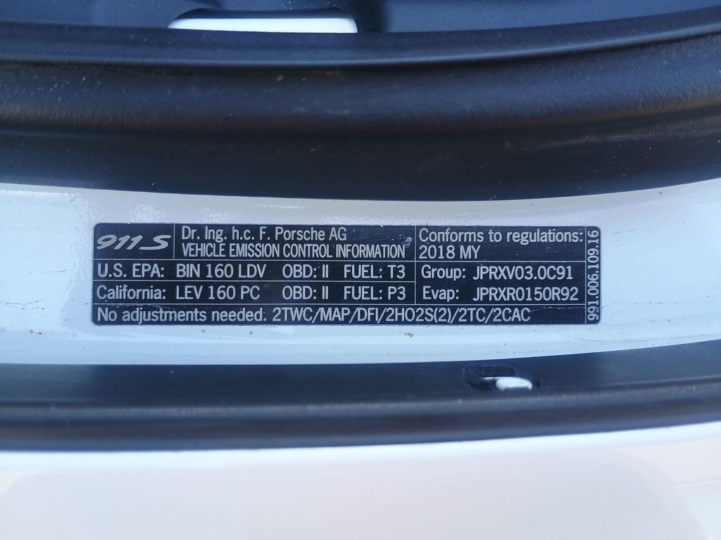 2018 Porsche 911 Targa 4S 1 Owner Clean Autocheck - 22992165 - 54