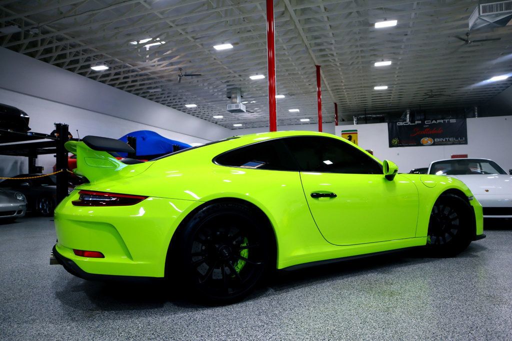 2018 Porsche 911 GT3 MANUAL TRANS * ONLY 14K MILES...PTS-ACID GREEN!! - 22718080 - 9