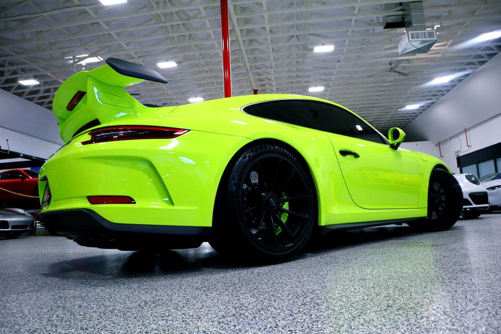 2018 Porsche 911 GT3 MANUAL TRANS * ONLY 14K MILES...PTS-ACID GREEN!! - 22718080 - 10