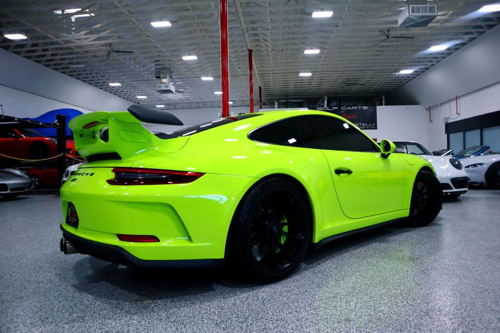 2018 Porsche 911 GT3 MANUAL TRANS * ONLY 14K MILES...PTS-ACID GREEN!! - 22718080 - 11