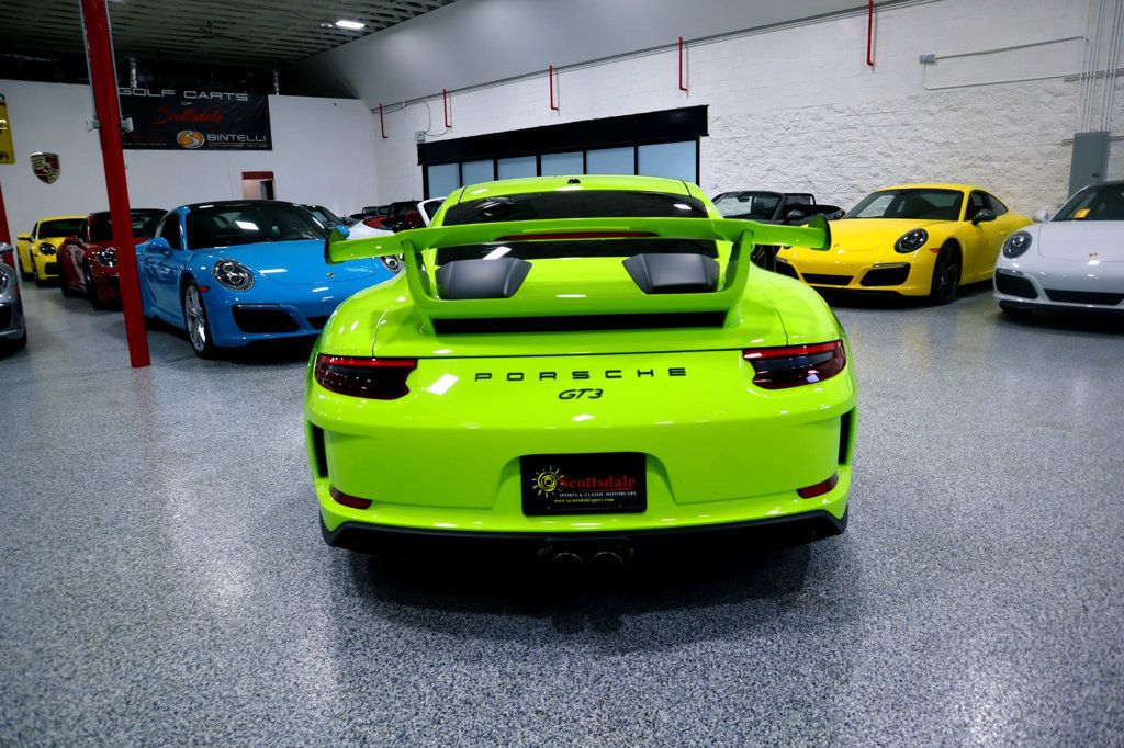 2018 Porsche 911 GT3 MANUAL TRANS * ONLY 14K MILES...PTS-ACID GREEN!! - 22718080 - 13