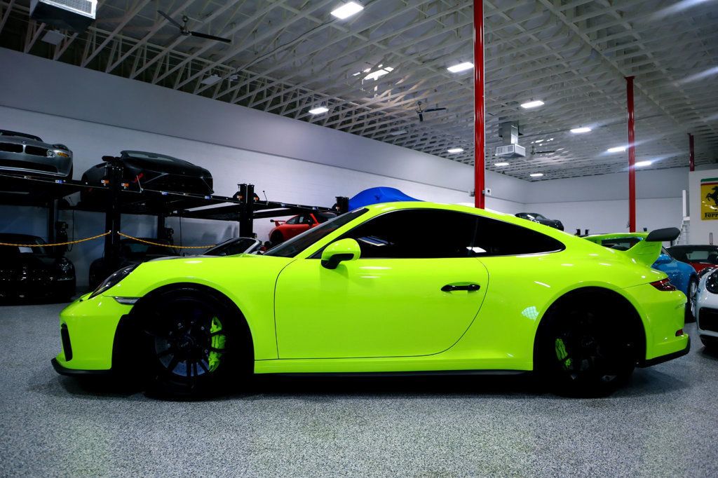 2018 Porsche 911 GT3 MANUAL TRANS * ONLY 14K MILES...PTS-ACID GREEN!! - 22718080 - 1