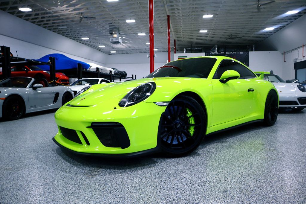 2018 Porsche 911 GT3 MANUAL TRANS * ONLY 14K MILES...PTS-ACID GREEN!! - 22718080 - 2