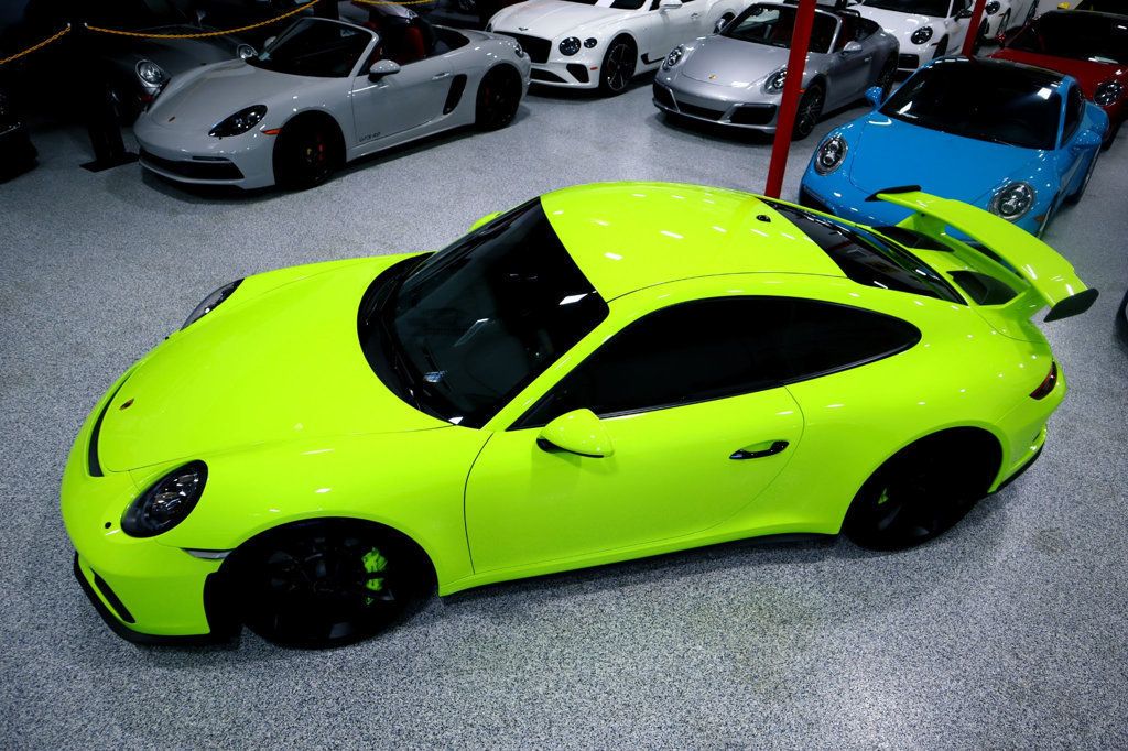 2018 Porsche 911 GT3 MANUAL TRANS * ONLY 14K MILES...PTS-ACID GREEN!! - 22718080 - 5