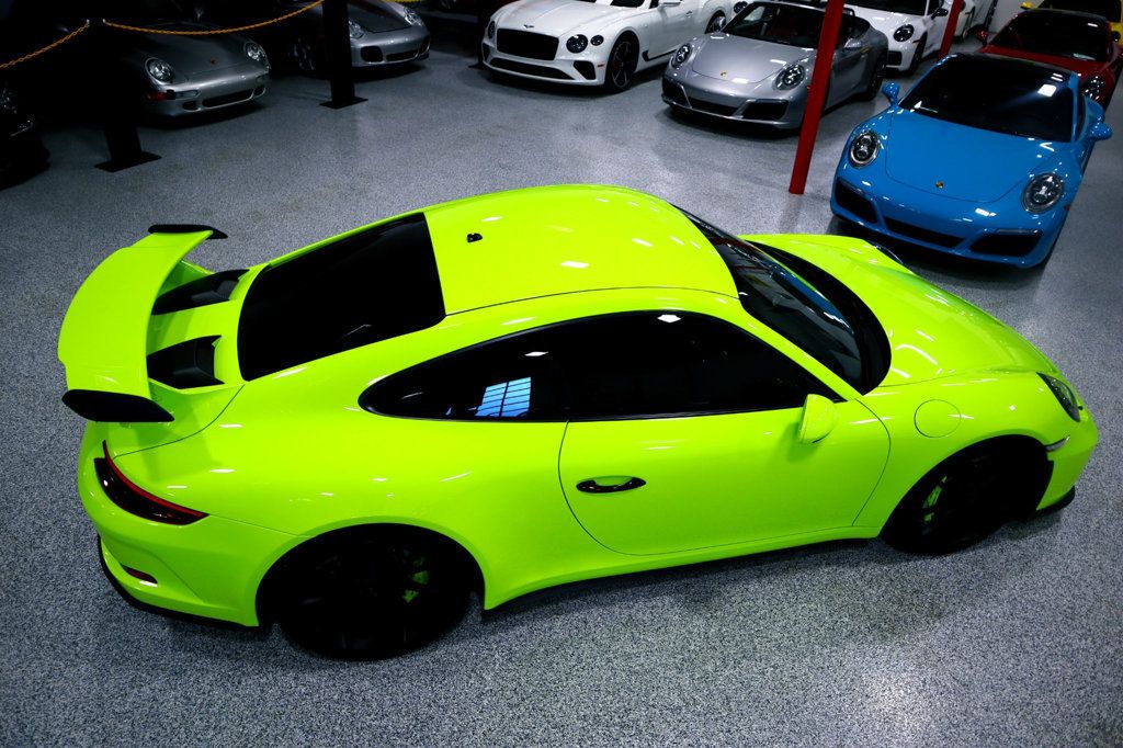 2018 Porsche 911 GT3 MANUAL TRANS * ONLY 14K MILES...PTS-ACID GREEN!! - 22718080 - 6