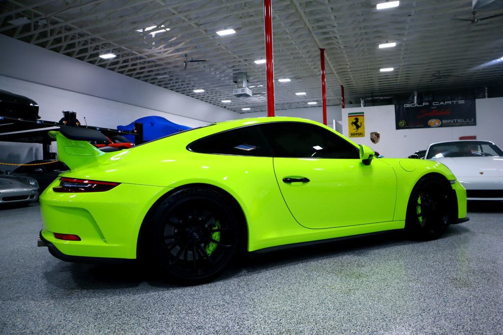 2018 Porsche 911 GT3 MANUAL TRANS * ONLY 14K MILES...PTS-ACID GREEN!! - 22718080 - 8