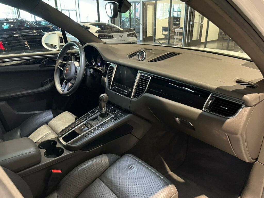 2018 Porsche Macan S/PremiumPkgPlus/AdapCruise/360Cam/ConnectPlus/Htd&CldSeats/LCA - 22608982 - 34