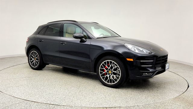2018 Porsche Macan Turbo w/ Premium Pkg+, Two-Tone Leather Seats, Connect+ & ACC - 23010383 - 2