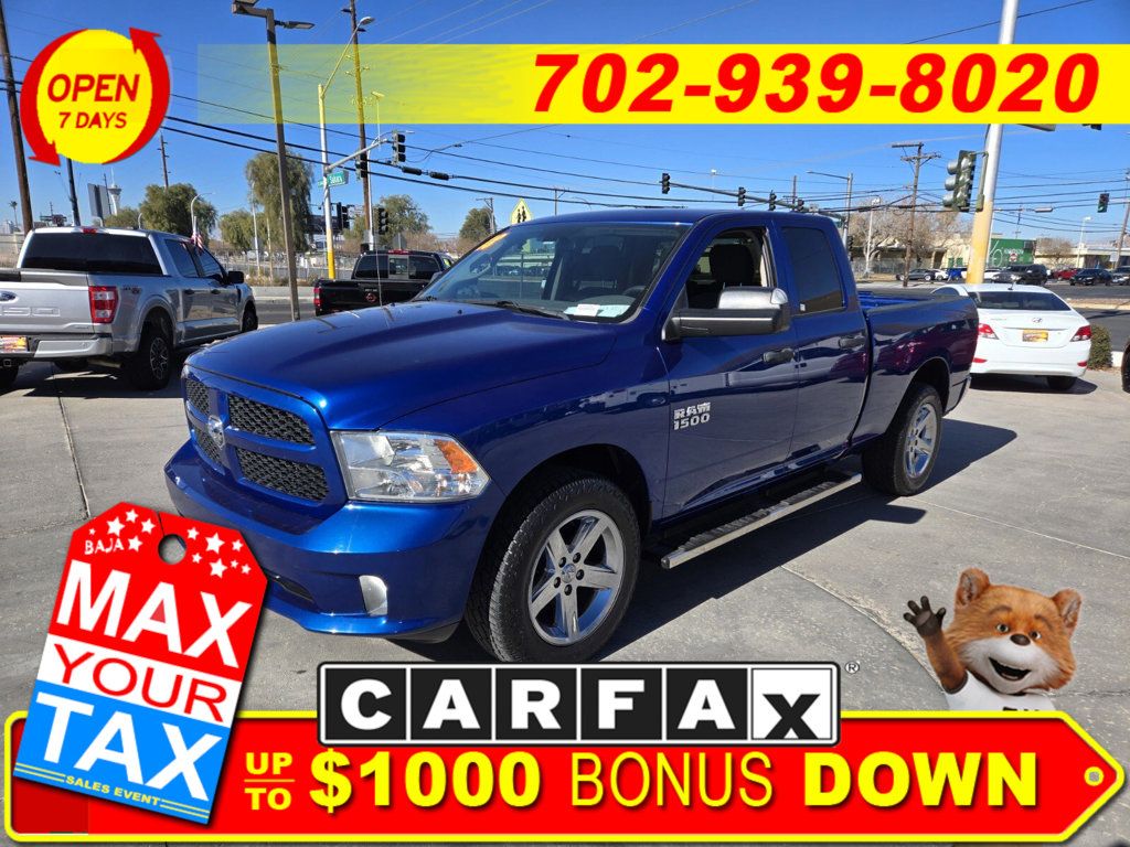 2018 Ram 1500 Express 4x4 Quad Cab 6'4" Box - 22747433 - 0