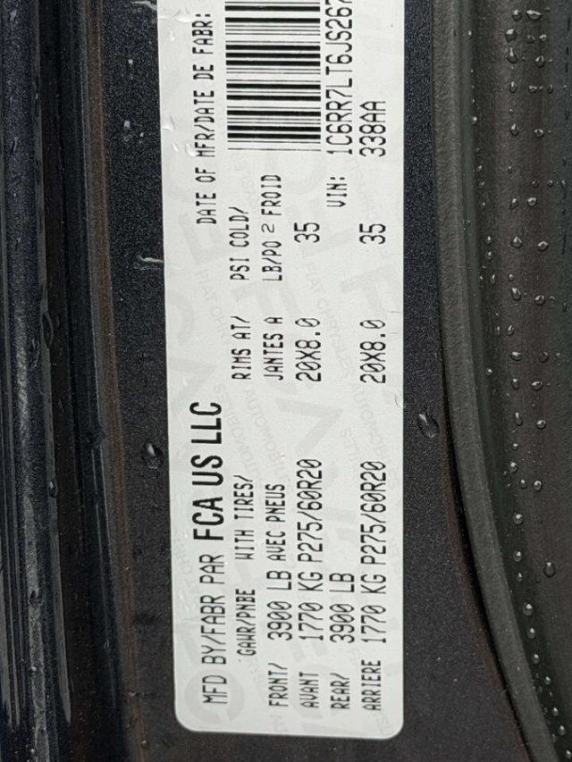 2018 Ram 1500 SLT 4x4 4dr Crew Cab 5.5 ft. SB Pickup - 23006793 - 14