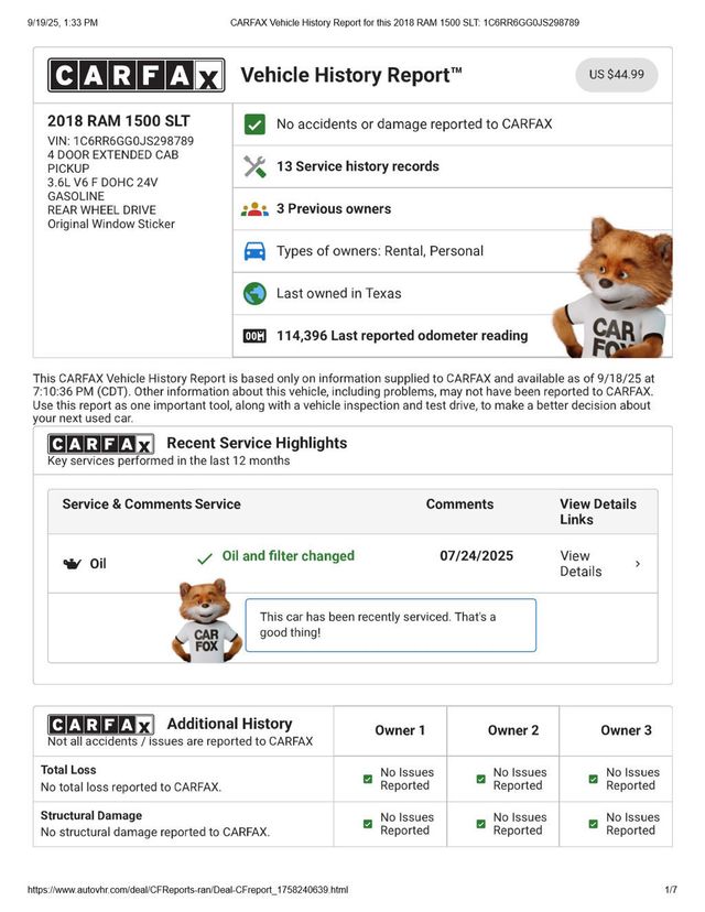 2018 Ram 1500 Sport 4x2 Quad Cab 6'4" Box - 22901167 - 1