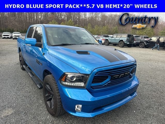 2018 Ram 1500 Sport 4x4 Crew Cab 5'7" Box - 22708292 - 0