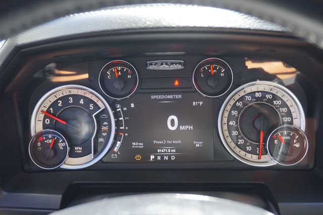 2018 Ram 2500 MEGA CAB, LARAMIE, 4X4, DIESEL, LONG BED, PREMIUM WHEELS - 23074699 - 26