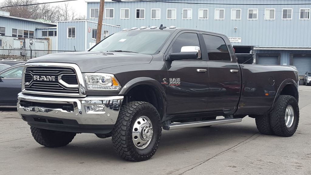 2018 Used Ram 3500 Laramie 4x4 Crew Cab 8' Box at Saw Mill 
