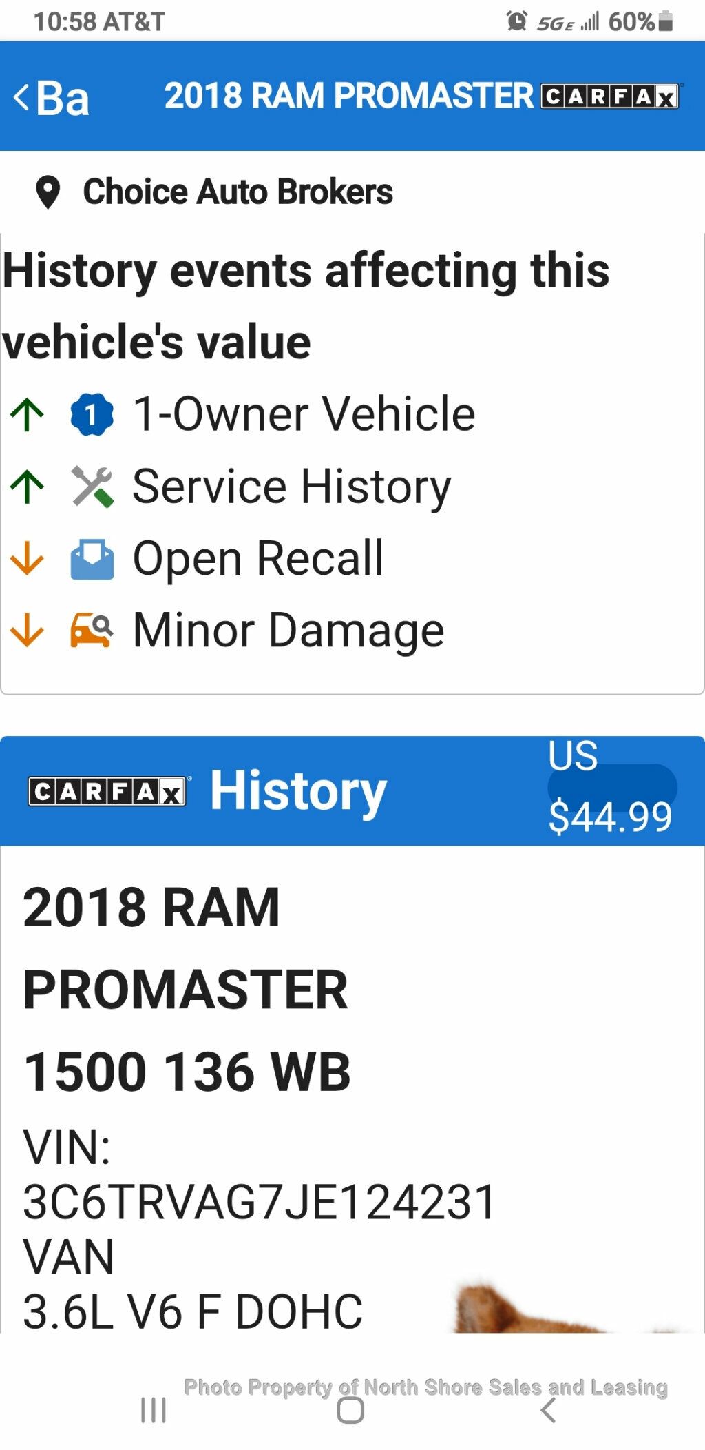2018 Ram ProMaster Cargo Van 1500 Low Roof 136" WB - 22825582 - 30