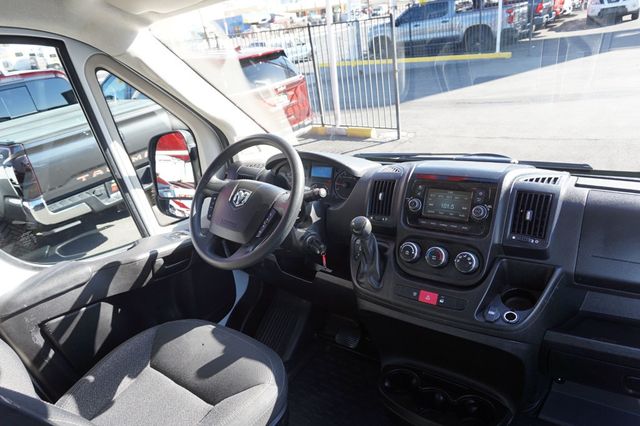 2018 Ram ProMaster Cargo Van 2500 HIGH ROOF, CLOTH SEATS, CARGO RACKS - 22982137 - 32