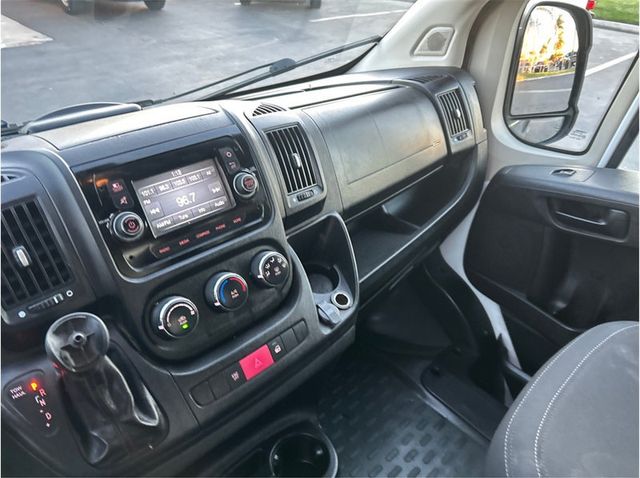 2018 Ram ProMaster Cargo Van 2500 HIGH ROOF EXTENDED BACK UP CAM CLEAN - 22970281 - 12