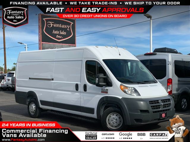2018 Ram ProMaster Cargo Van 3500 High Roof 159" WB EXT 1-Owner Low Miles - 22952118 - 0
