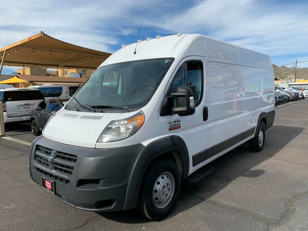 2018 Ram ProMaster Cargo Van 3500 High Roof 159" WB EXT 1-Owner Low Miles - 22952118 - 24