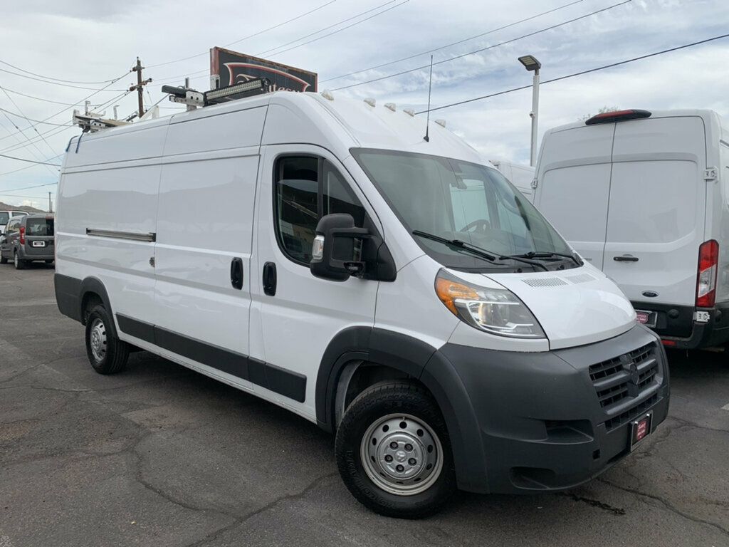 2018 Ram ProMaster Cargo Van 3500 High Roof 159" WB EXT 3 Seats! W/ladder rack-Tow Pkg - 23067078 - 25