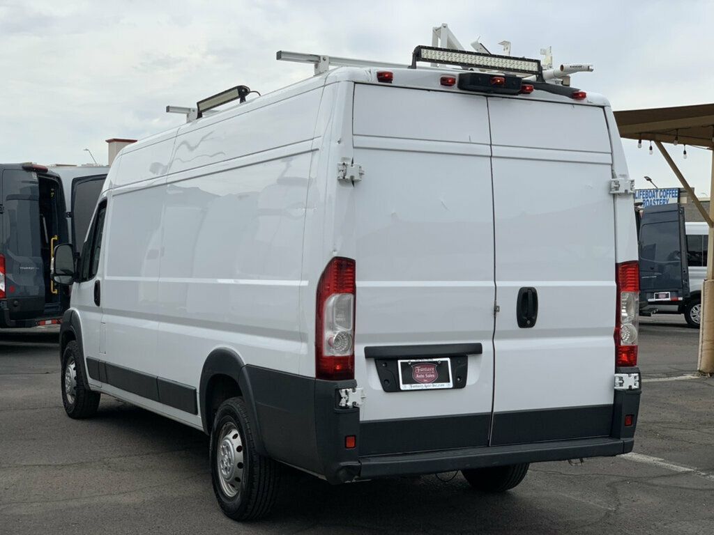 2018 Ram ProMaster Cargo Van 3500 High Roof 159" WB EXT 3 Seats! W/ladder rack-Tow Pkg - 23067078 - 30