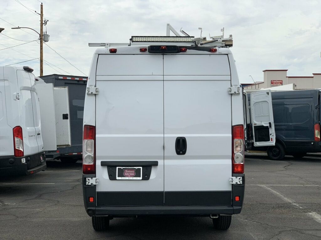 2018 Ram ProMaster Cargo Van 3500 High Roof 159" WB EXT 3 Seats! W/ladder rack-Tow Pkg - 23067078 - 31