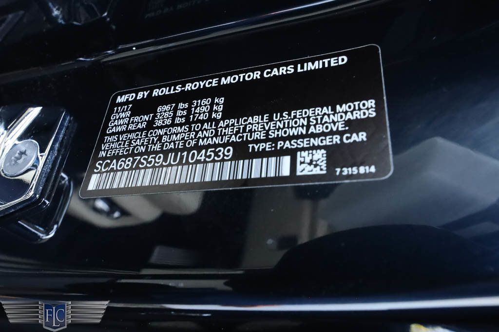 2018 Rolls-Royce Phantom Sedan - 22718398 - 47