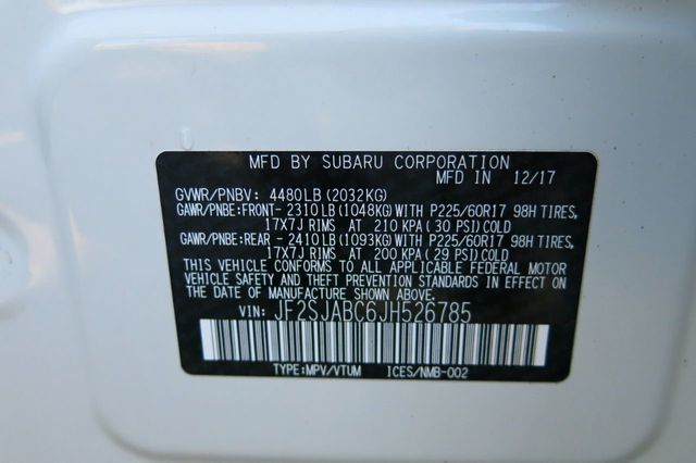 2018 Subaru Forester 2.5i CVT - 22154615 - 35