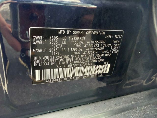 2018 Subaru Outback 2.5i Premium - 22999131 - 30