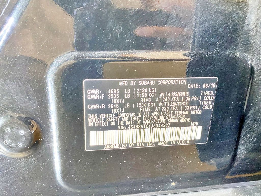 2018 Subaru Outback 2.5i Touring - 23028503 - 67