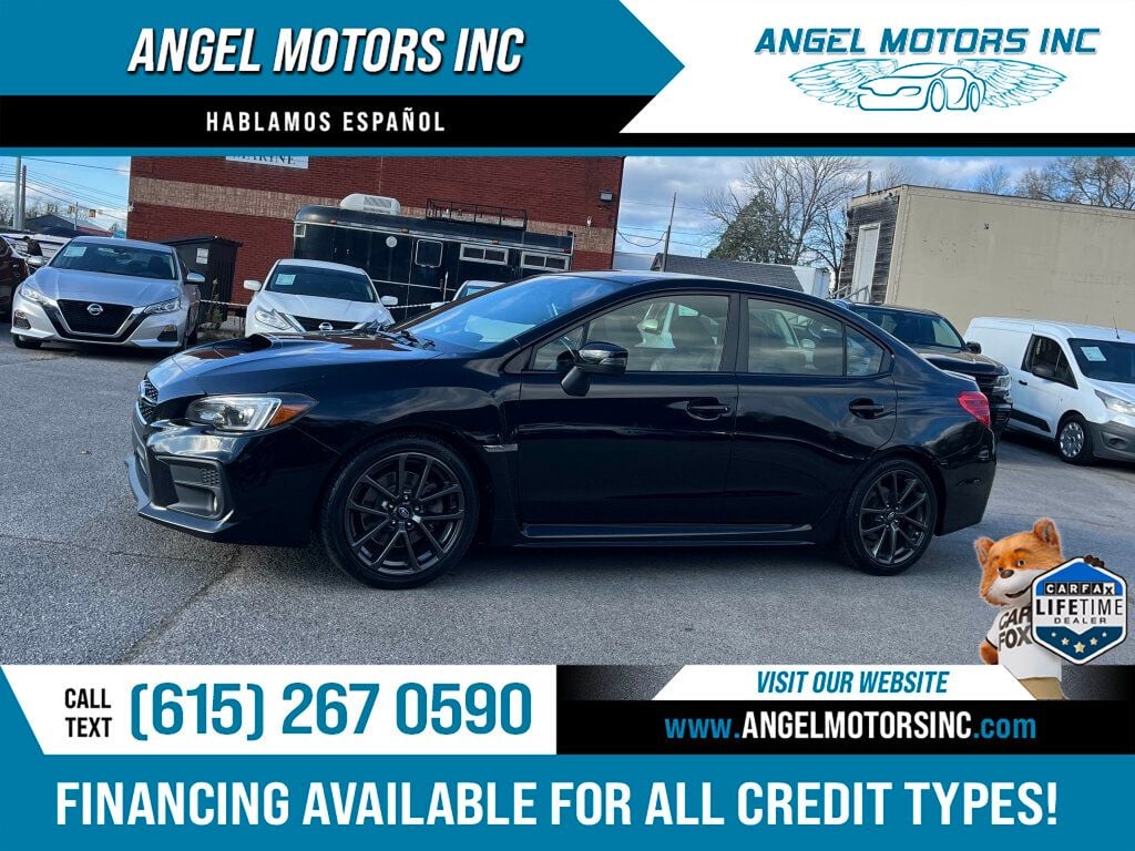 2018 Subaru WRX Limited Manual - 22680609 - 0