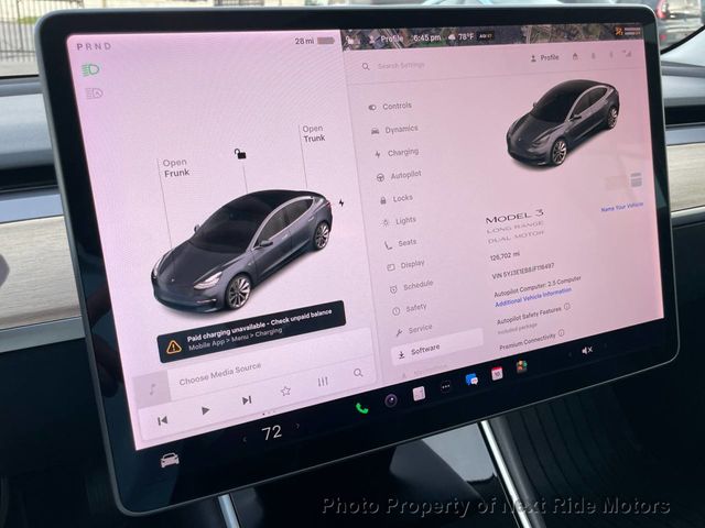 2018 Tesla Model 3 2018 TESLA MODEL 3 4D SEDAN AWD LONG RANGE 1-OWNER 615-730-9991 - 23011943 - 21