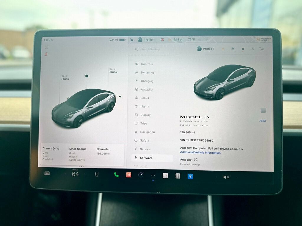 2018 Tesla Model 3 Long Range Battery AWD - 22532517 - 16